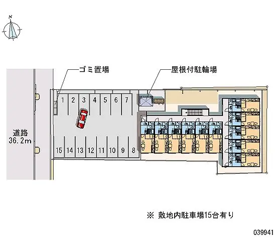 ★手数料０円★函館市大縄町　月極駐車場（LP）